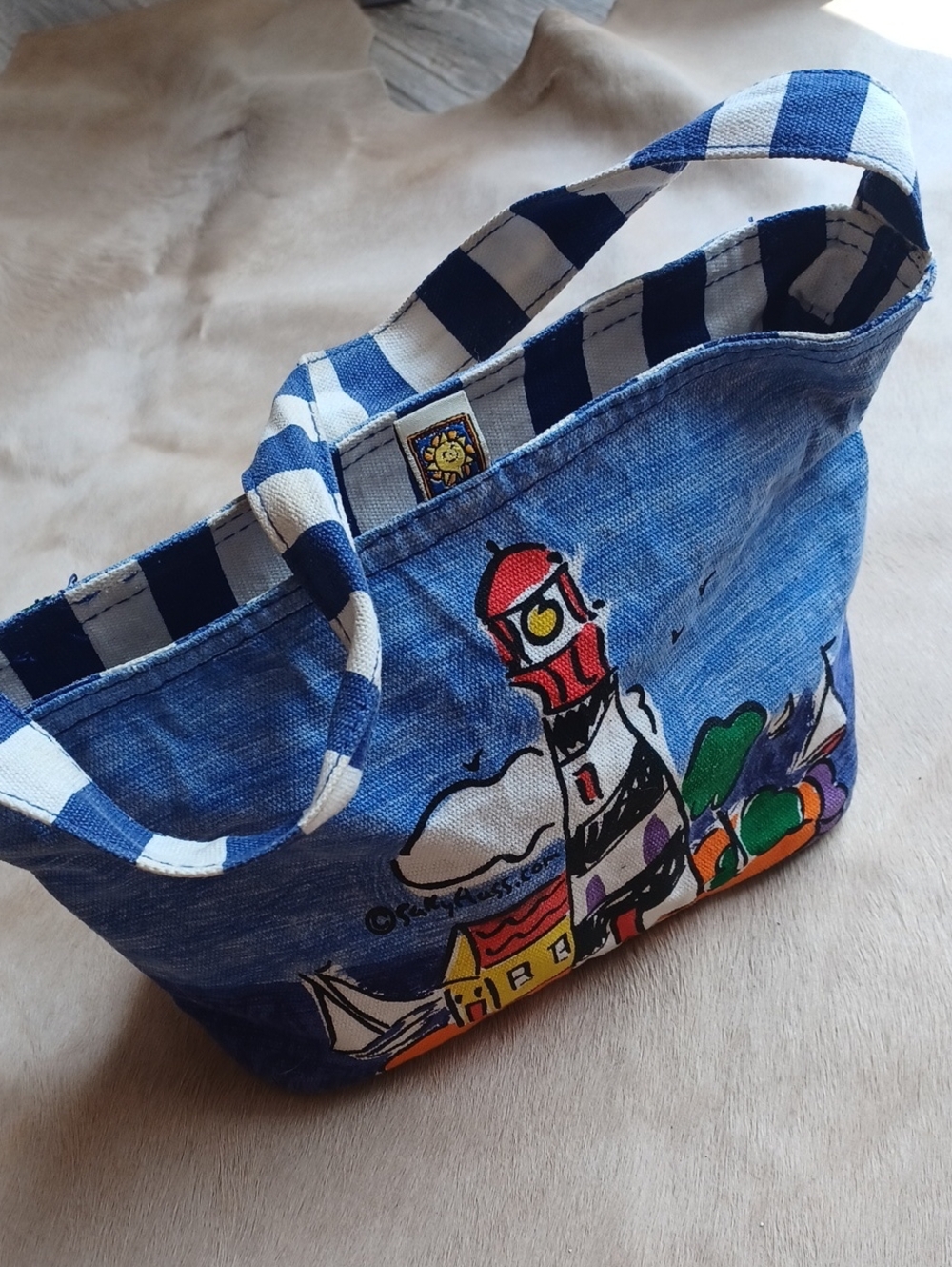 Sally Huss Nautical Cute Purse